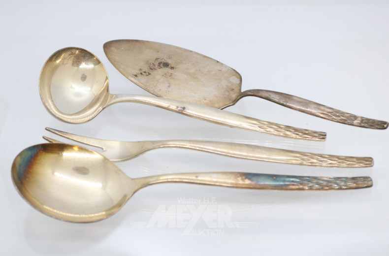 Posten Besteckteile, ca. 39 Stck.