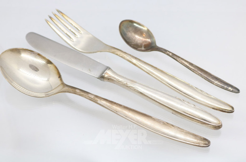 Posten Besteckteile, ca. 39 Stck.