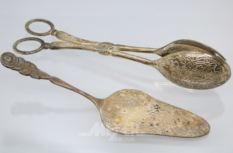 Posten Besteckteile, ca. 44 Stck.