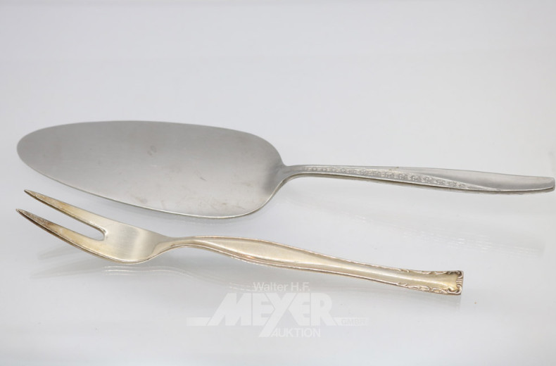 Posten Besteckteile, ca. 44 Stck.