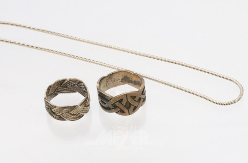 Konvolut: 3 Feuerzeuge, Zigarettenetui,