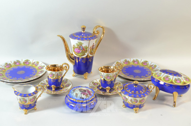 umfangr. Posten Porz.-Kaffee- u.