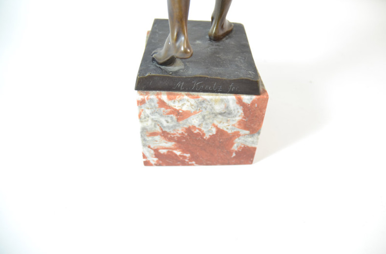 Bronze-Figur ''Männlicher Akt''