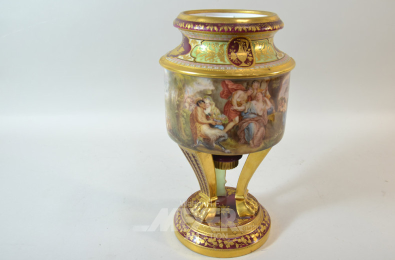 Porz.-Vase, WIEN ''bacchantische Szene''