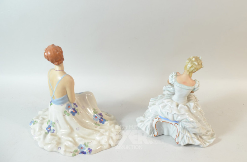 versch. Porz.- Figuren ''Tänzerinnen''