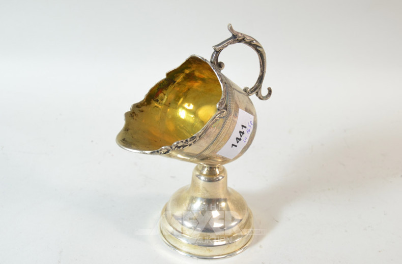 Nuss-Schale, 900er Silber,