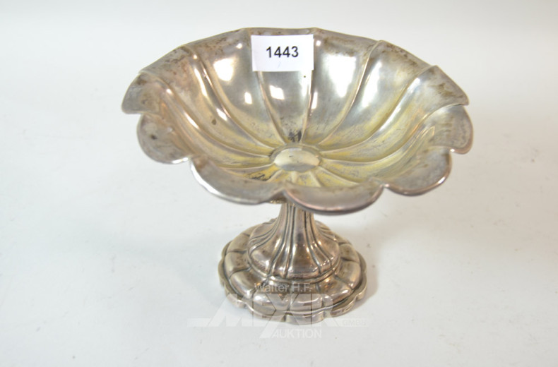 kl. antiker Tischaufsatz, Silber,