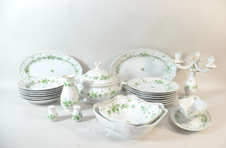 umfangr. Porz.-Kaffee-u. Speise-Service