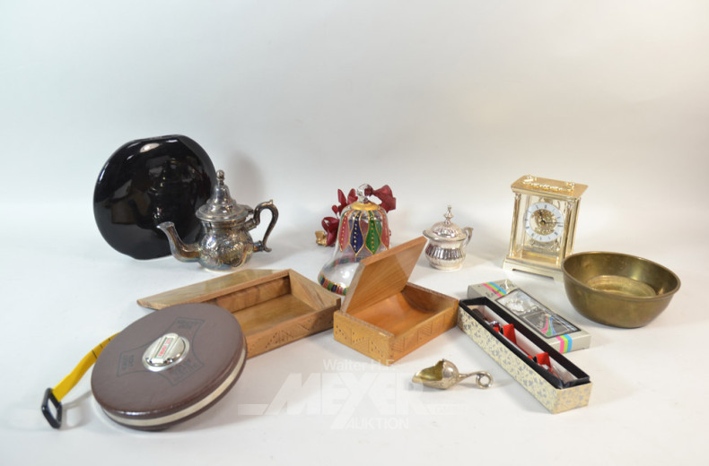 Posten versch. Dekorationen: