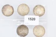 5 Münzen, 3 Mark Deutsches Reich