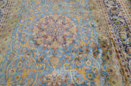 Orient-Teppich, blaugrundig,