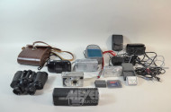 Posten Fotoapparate, div. Zubehör