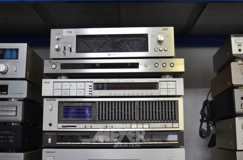 6 HiFi-Geräte bestehend aus: