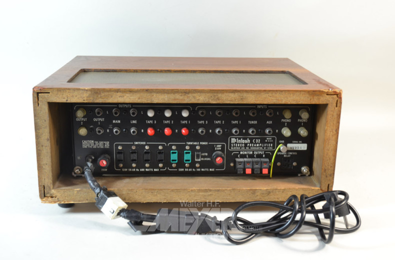 Vorverstärker MCINTOSH