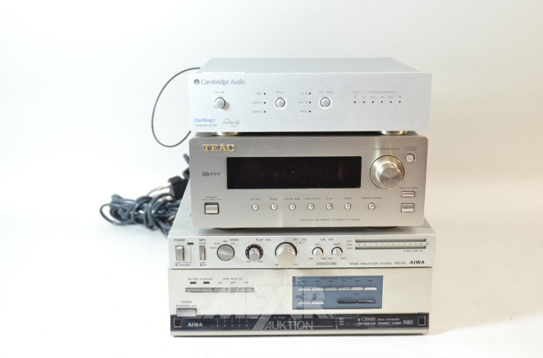 6 HiFi-Geräte bestehend aus: