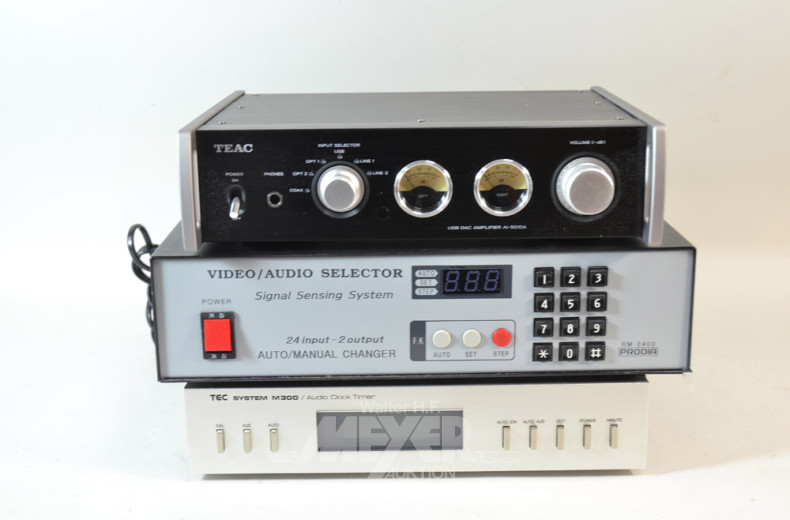 6 HiFi-Geräte bestehend aus: