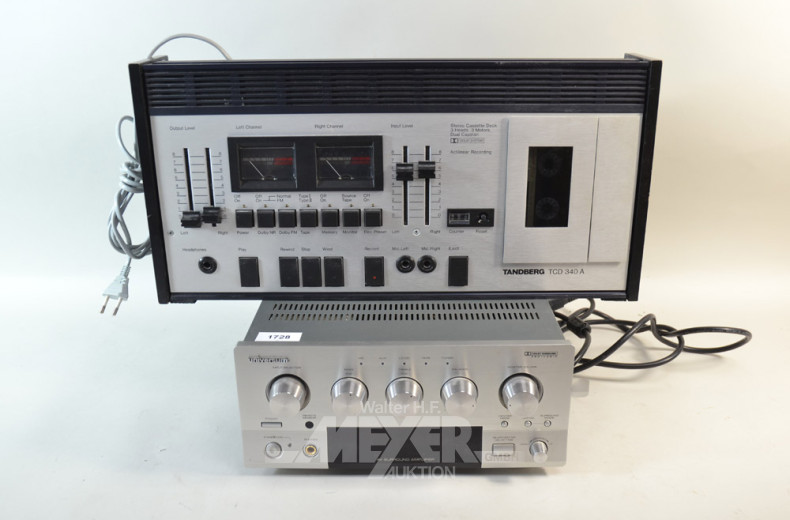 3 HiFi-Geräte bestehend aus: