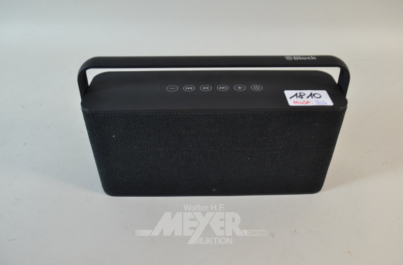Lautsprecherbox BLOCK