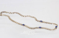 Panzerkette, 925er Sterling Silber,
