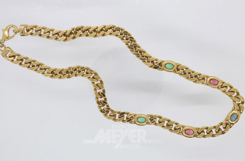 Panzerkette, 925er Sterling Silber,