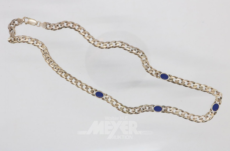 Panzerkette, 925er Sterling Silber,