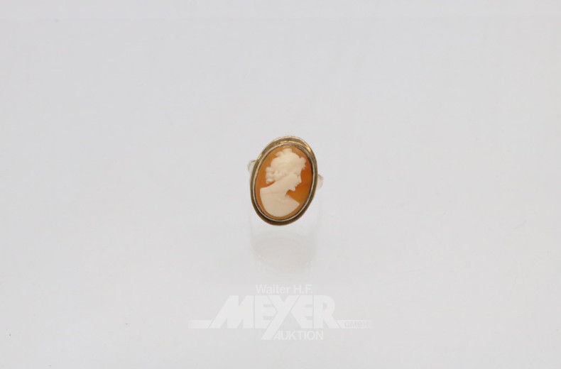 Damenring, 585er GG (Säuretest),