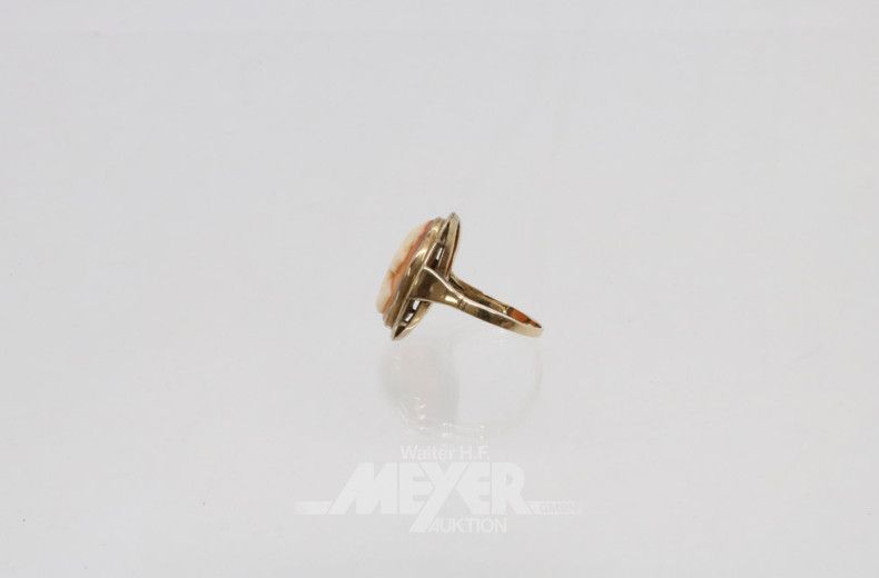 Damenring, 585er GG (Säuretest),
