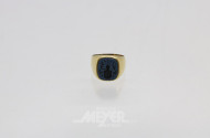 Siegelring, 585er GG, ca. 10 g.,