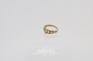 Damenring, 333er GG, ca. 2,5 g.,