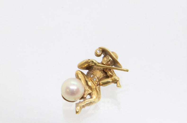 Kettenanhänger, 333er GG, ca. 3 g.,