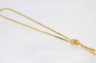 Collier, 585er GG, ca. 23 g.