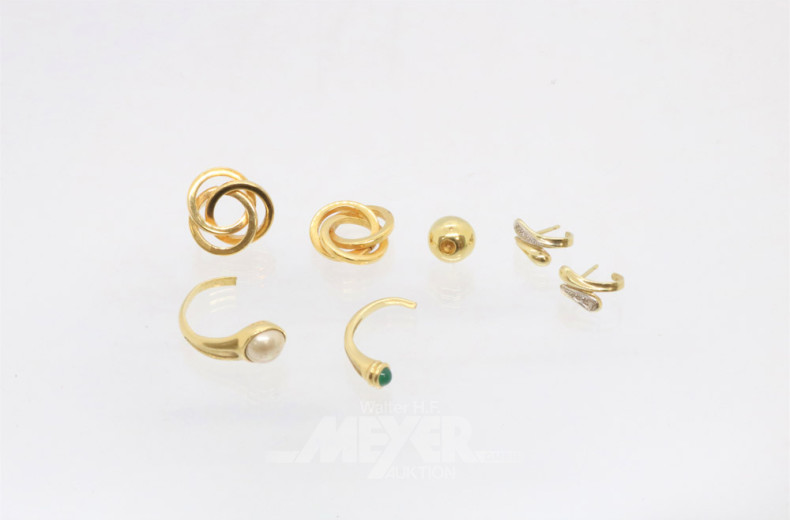 Posten Bruchold, 585er, ca. 10 g.