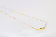 Collier, 585er GG, ca. 5 g.,