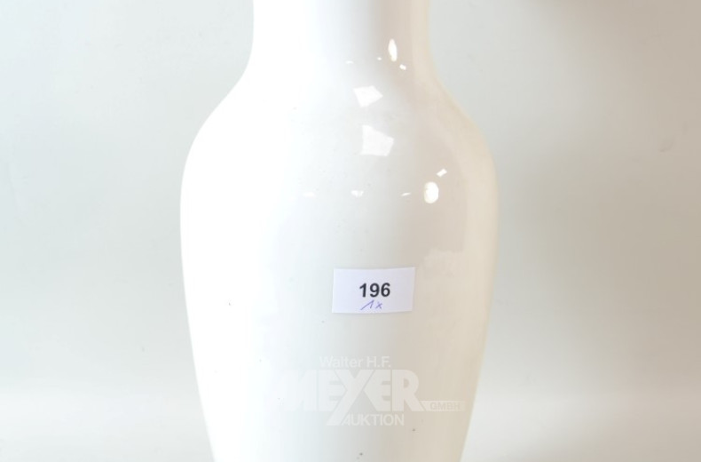 Porzellan Vase ''KPM'' Höhe 40 cm