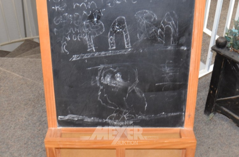 kl. Schultafel, B 48, H 70 cm