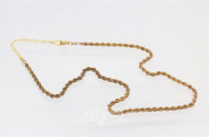 Kordelkette, 333er GG, ca. 5 g.,