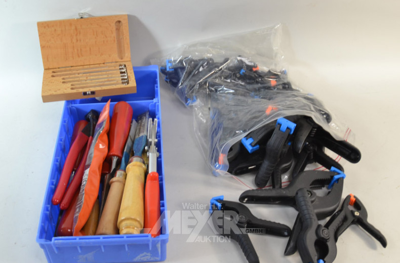 Posten versch. Hand- u. Montagewerkzeug: