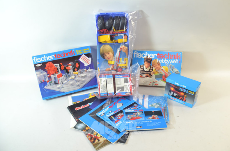 gr. umfangreicher Posten Fischer-Technik