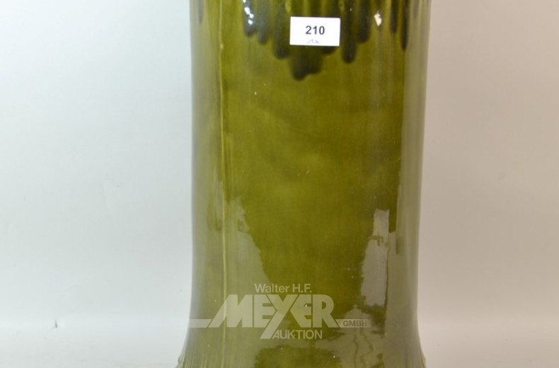 Keramik Bodenvase Höhe 53 cm