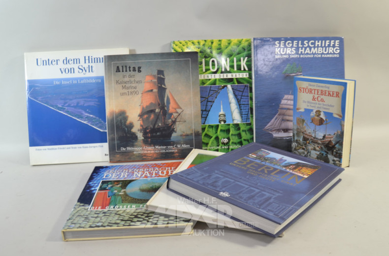 Posten versch. Bildbände: