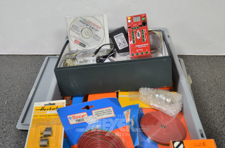 Posten Eisenbahn-Modellbau-Teile: