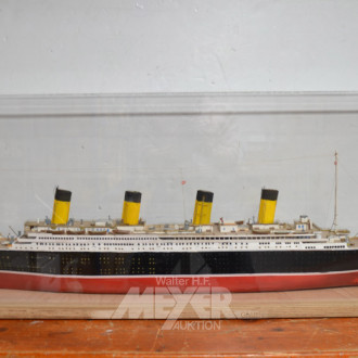 Modellschiff ''Titanic''