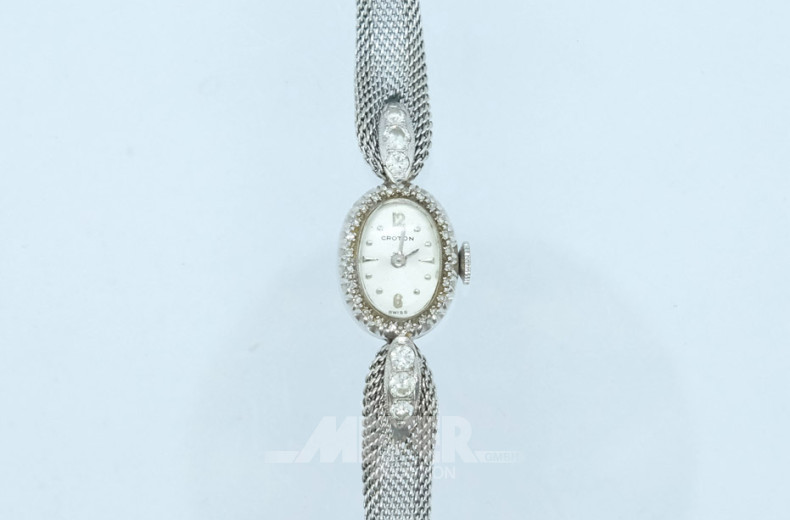 Damenarmbanduhr, 585er WG ''CROTON''