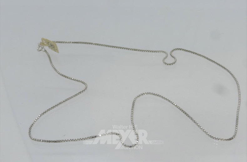 Kette, 585er WG, ca. 6 g.