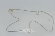 Kette, 585er WG, ca. 6 g.