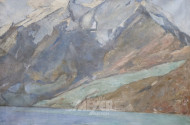 Gemälde ''Fjordlandschaft''