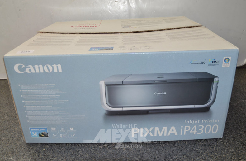 Drucker ''CANON''  Modell: PIXMA IP 4300