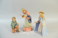 3 Porzellan Figuren ''HUMMEL''