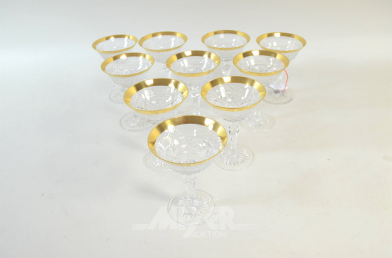 10 Kristall Likörgläser