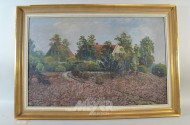 Gemälde ''Rissen, Lokal Haidberg''